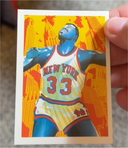 1990-91 NBA Hoops #372 Patrick Ewing — front