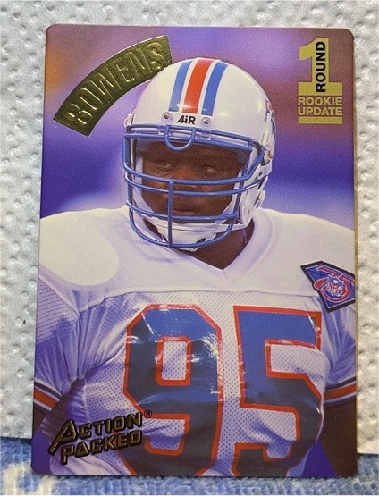 1994 Action Packed #139 Tim Bowens — front