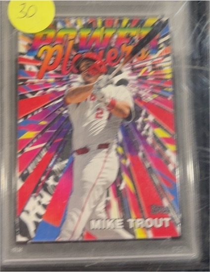 2025 Topps Series 1 Power Players #PP-2 Mike Trout — front
