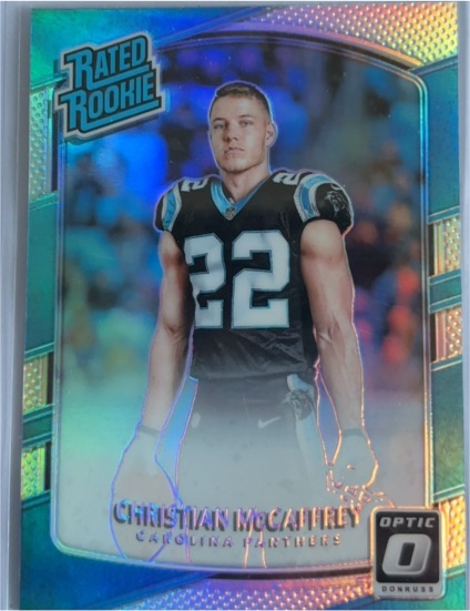 2017 Panini Donruss Optic #168 Christian McCaffrey — front