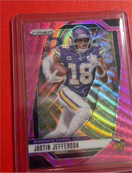 2024 Panini Prizm #187 Justin Jefferson — front
