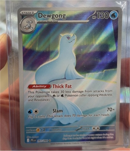 Dewgong 097/094 Illustration Rare Phantasmal Flames — front