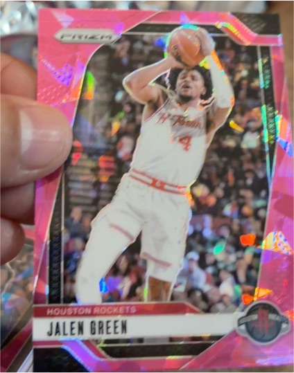 2024-25 Panini Prizm #102 Jalen Green — front