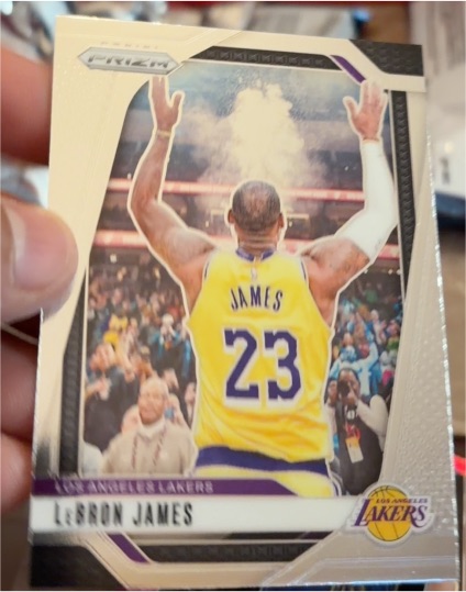 2024-25 Panini Prizm #130 LeBron James — front