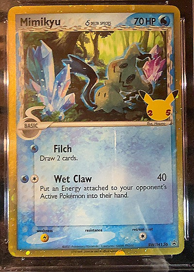 2021 Pokémon SWSH136 Mimikyu (Delta Species) — front