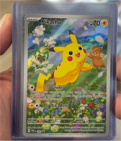 2024 Pokemon Scarlet & Violet Black Star Promo #088 Pikachu — front