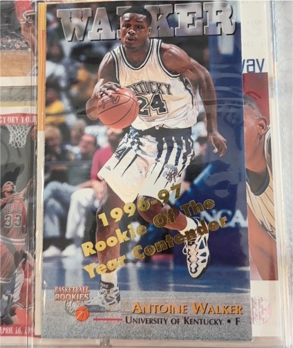 1996 Sports Illustrated Antoine Walker Rookie of the Year Contender — front