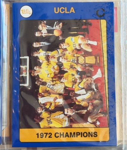 1991 Collegiate Collection UCLA #84 1972 Champions — front