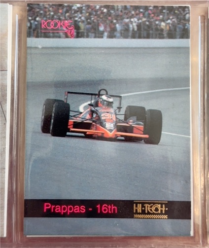 1993 Hi-Tech Indy #16 Ted Prappas — front