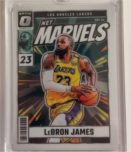 2024-25 Panini Donruss Optic #23 LeBron James Net Marvels — front