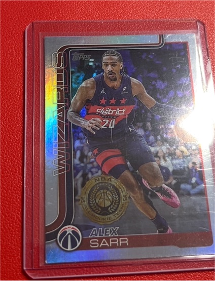 2025-26 Topps Basketball #96 Alex Sarr — front