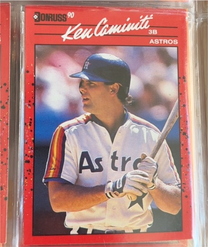 1990 Donruss #424 Ken Caminiti — front