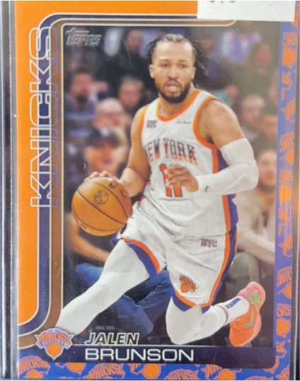 2025-26 Topps #14 Jalen Brunson — front