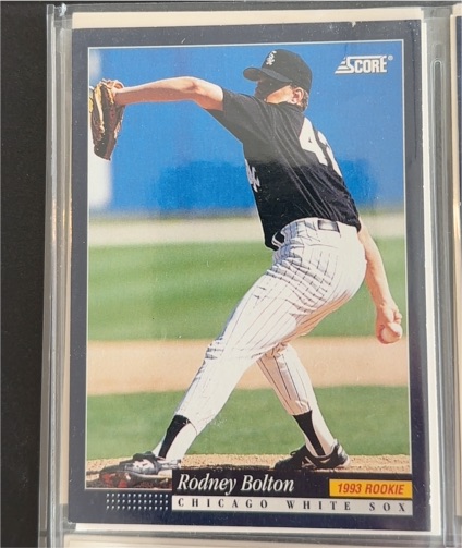 1993 Score #1993 Rookie Rodney Bolton — front