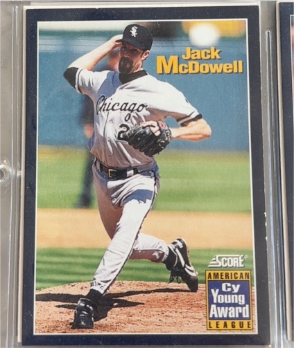 1994 Score #633 Jack McDowell — front