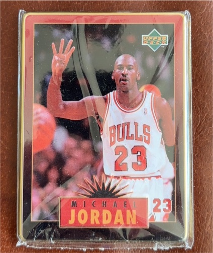 1996 Upper Deck Metal #5 Michael Jordan — front