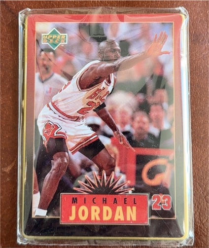 1996 Upper Deck Metal #4 Michael Jordan — front