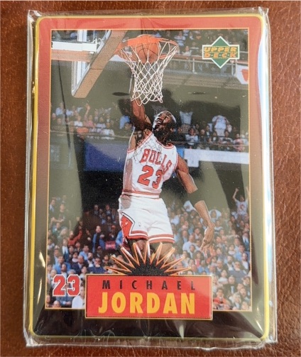 1996 Upper Deck Metal #3 Michael Jordan — front