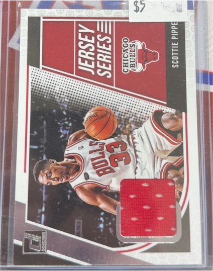 2018-19 Donruss Jersey Series #JS-SP Scottie Pippen — front