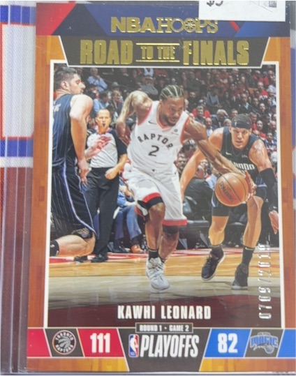 2019-20 Panini NBA Hoops Road to the Finals #11 Kawhi Leonard — front