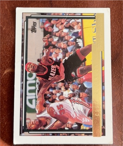 1992-93 Topps #94 Cliff Robinson — front