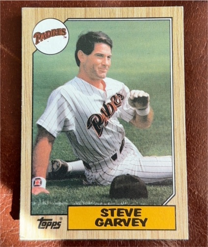 1987 Topps #100 Steve Garvey — front