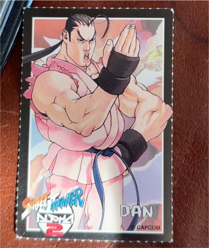 1992 Capcom Street Fighter Alpha II Dan — front