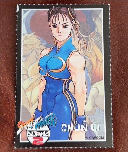 1992 Capcom Street Fighter Alpha II Chun-Li — front