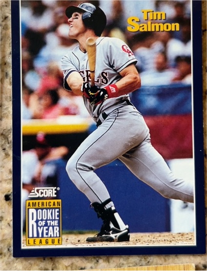 1994 Score #635 Tim Salmon — front