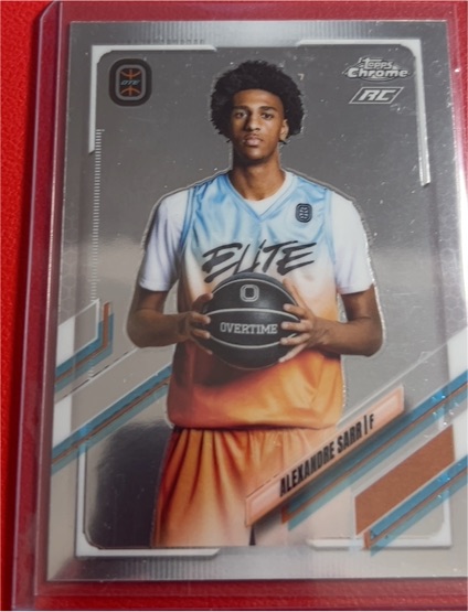 2021-22 Topps Chrome Overtime Elite #33 Alexandre Sarr — front