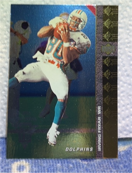 1994 SP #34 Irving Fryar — front