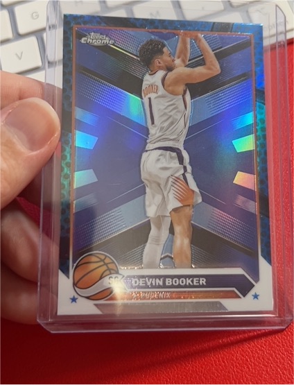 2023-24 Topps Chrome #181 Devin Booker — front