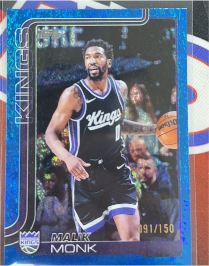 2025-26 Topps #164 Malik Monk — front
