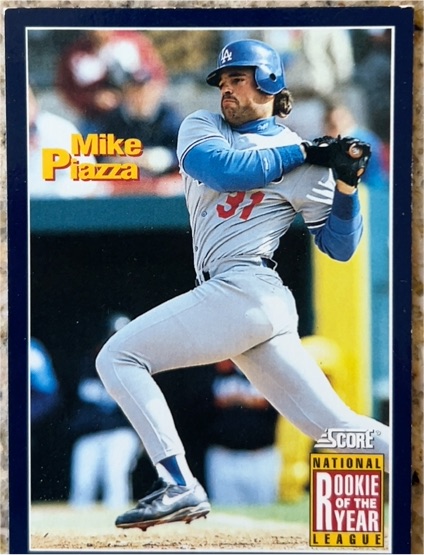 1994 Score #636 Mike Piazza — front