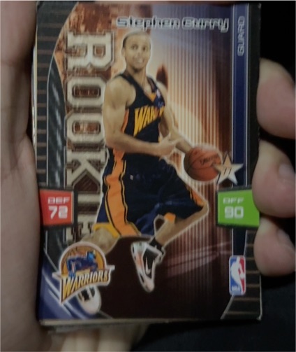 2009-10 Panini Adrenalyn XL #NNO Stephen Curry Rookie — front