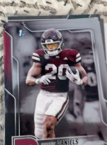 2025 Bowman University # Johnnie Daniels — front