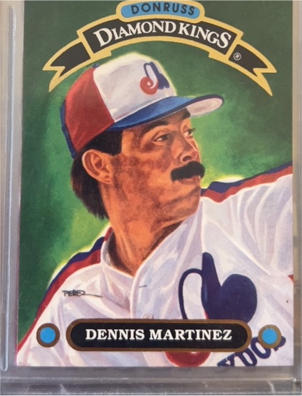 1991 Donruss Diamond Kings #DK-24 Dennis Martinez — front