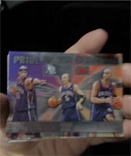 2006-07 Topps Pride of the Program #PP3 Vince Carter/Jason Kidd/Richard Jefferson — front
