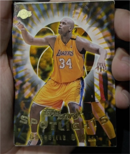 2000-01 Topps Stars #127 Shaquille O'Neal — front