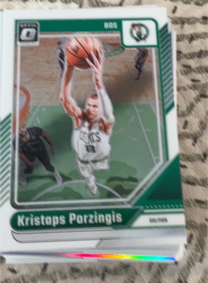 2024-25 Donruss Optic #94 Kristaps Porzingis — front