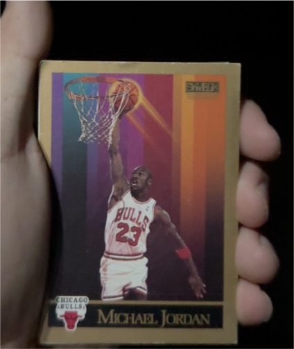 1990-91 SkyBox #41 Michael Jordan — front