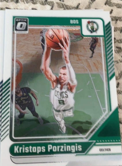 2024-25 Donruss Optic #94 Kristaps Porzingis — front