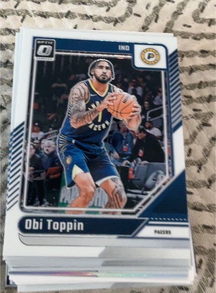 2024-25 Panini Donruss Optic #149 Obi Toppin — front