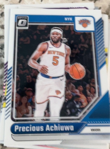 2024-25 Panini Donruss Optic #201 Precious Achiuwa — front