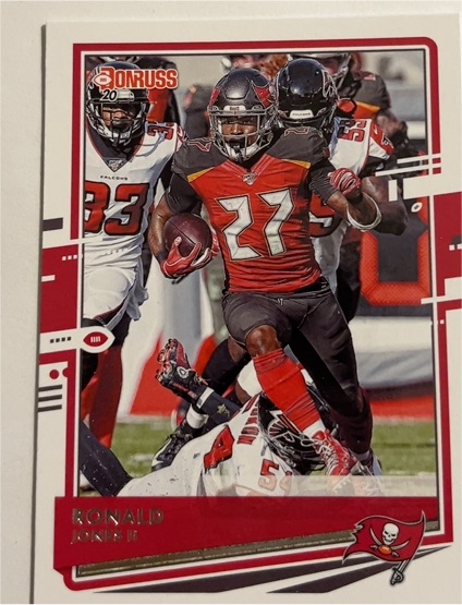 2020 Donruss #236 Ronald Jones II — front