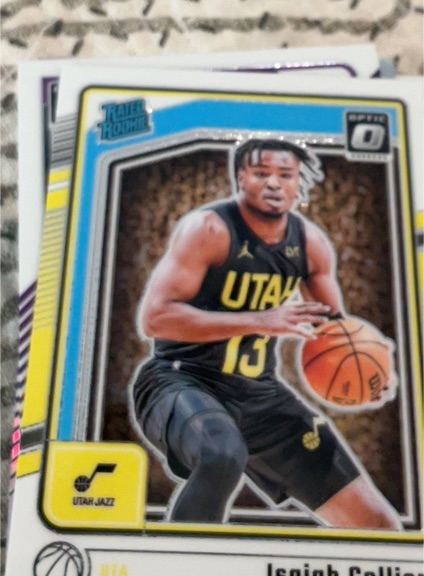 2024-25 Panini Donruss Optic #295 Isaiah Collier — front