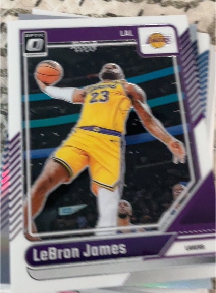2024-25 Panini Donruss Optic #148 LeBron James — front