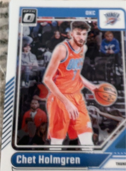 2022-23 Donruss Optic #6 Chet Holmgren — front