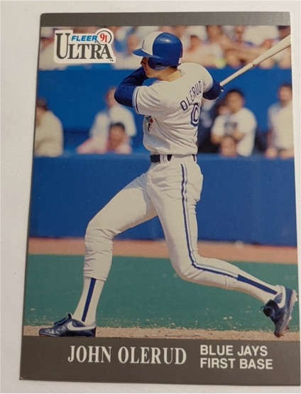 1991 Fleer Ultra #367 John Olerud — front