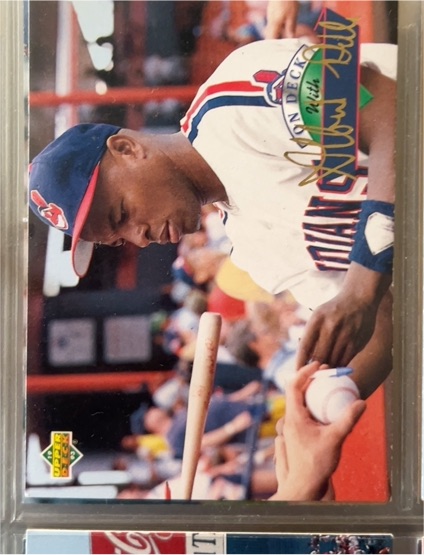 1993 Upper Deck On Deck #D4 Albert Belle — front